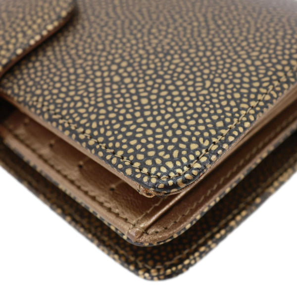 CHANEL Timeless CC Caviar Leather Zipped Pocket Wallet Gold