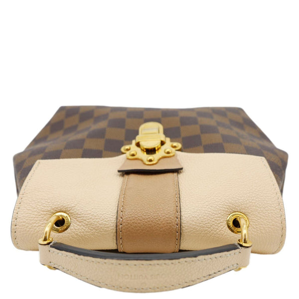 LOUIS VUITTON Clapton Damier Ebene Backpack Bag Beige