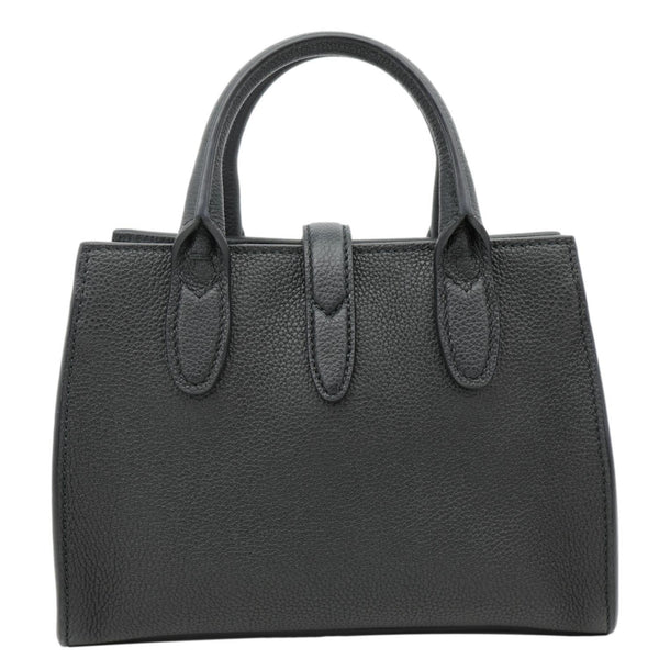 GUCCI Jackie Small Soft Grainy Leather Tote Bag Black 795349