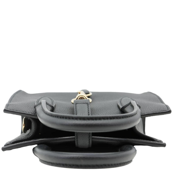 GUCCI Jackie Small Soft Grainy Leather Tote Bag Black 795349