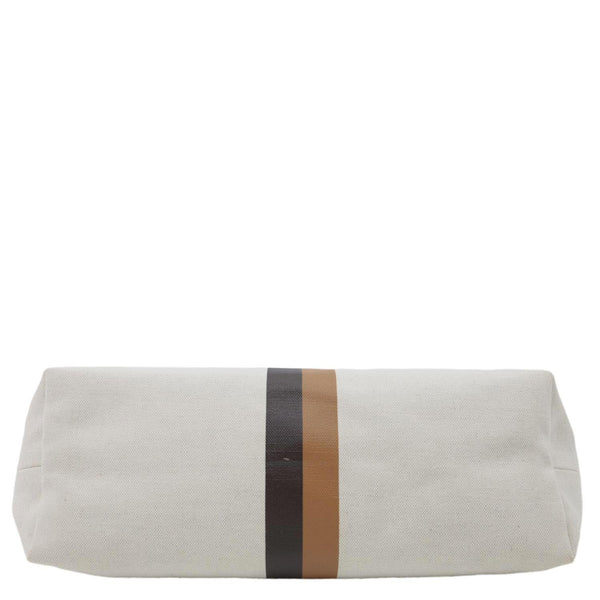 GOYARD Necessaire Cotton Canvas Organizer Pouch Off White