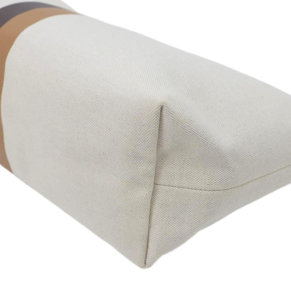 GOYARD Necessaire Cotton Canvas Organizer Pouch Off White