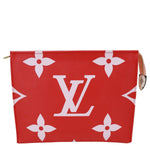 LOUIS VUITTON Toiletry Pouch 26 Monogram Giant Canvas Clutch Rogue