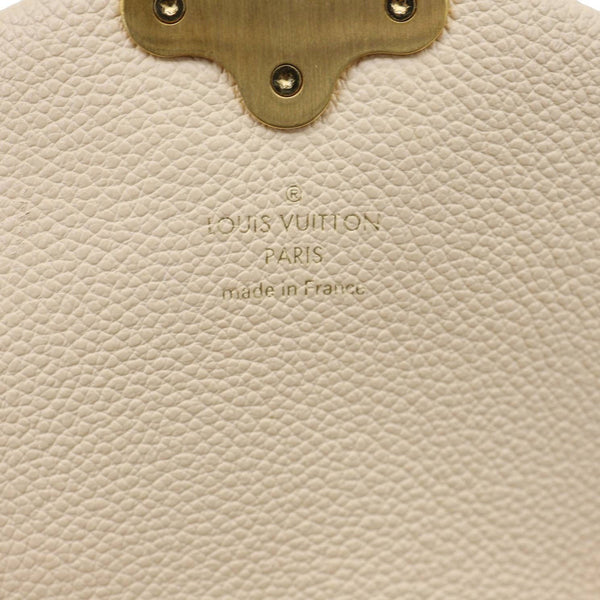 LOUIS VUITTON Clapton Damier Ebene Backpack Bag Beige