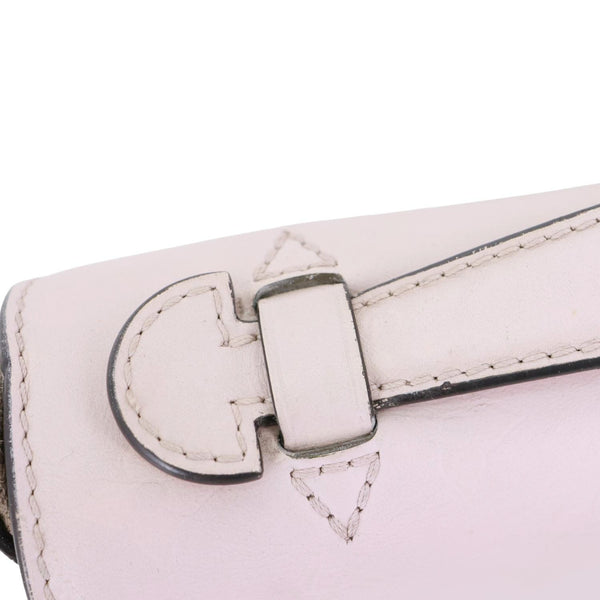LOUIS VUITTON Very Calfskin Leather Saddle Shoulder Bag Khaki Green
