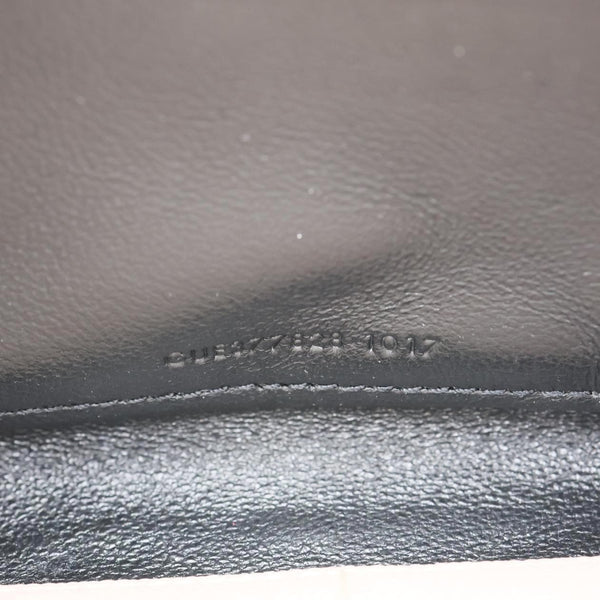 YVES SAINT LAURENT Envelope Flap Chevron Caviar Leather Chain Shoulder Bag Pink