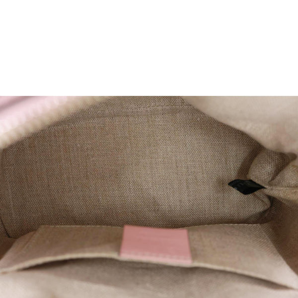 GUCCI Dome Mini Embossed Leather Crossbody Bag Pink 449654