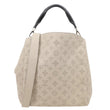 LOUIS VUITTON Babylone Mahina Calfskin Leather Shoulder Bag Galet