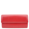 LOUIS VUITTON Sarah Epi Leather Wallet Red