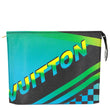 LOUIS VUITTON Damier Race Coated Canvas Toiletry Pouch Blue