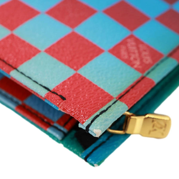 LOUIS VUITTON Damier Race Coated Canvas Toiletry Pouch Blue