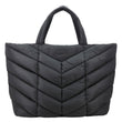 YVES SAINT LAURENT Puffer Nylon Tote Bag Black