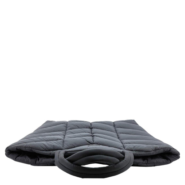 YVES SAINT LAURENT Puffer Nylon Tote Bag Black
