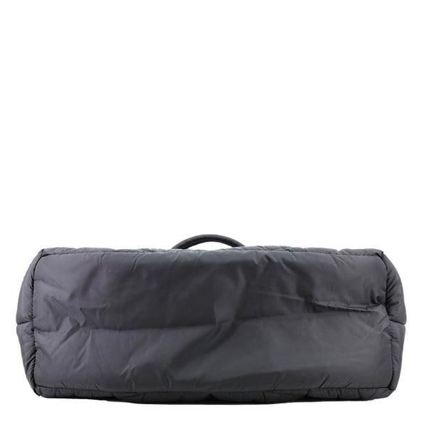 YVES SAINT LAURENT Puffer Nylon Tote Bag Black