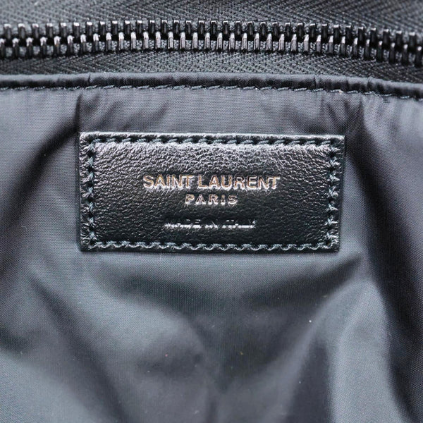 YVES SAINT LAURENT Puffer Nylon Tote Bag Black