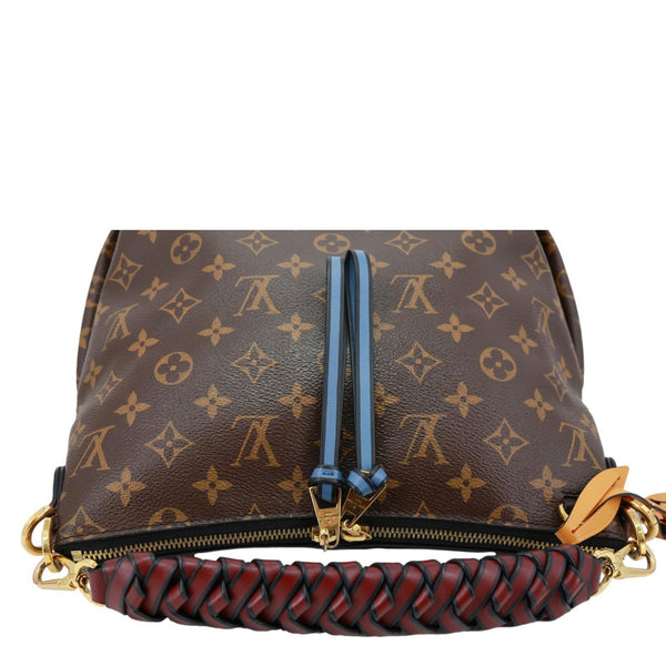 LOUIS VUITTON Beaubourg Mini Monogram Canvas Hobo Bag Bordeaux