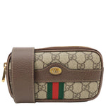 GUCCI Web Ophidia GG Supreme Canvas Belt Bag Beige 519308