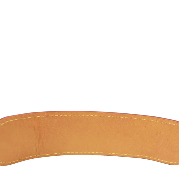 LOUIS VUITTON Danube Monogram Canvas Crossbody Bag Brown