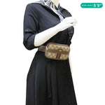 GUCCI Web Ophidia GG Supreme Canvas Belt Bag Beige 519308