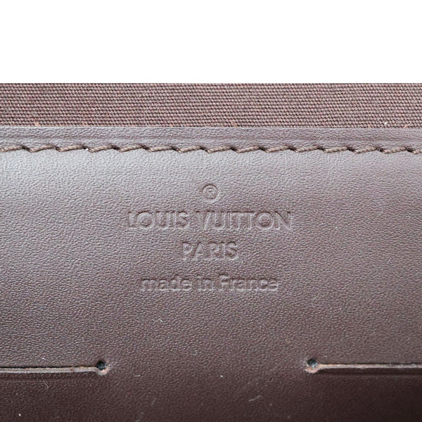 LOUIS VUITTON Ana Monogram Vernis Clutch Crossbody Bag Amarante