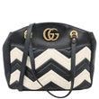 GUCCI GG Marmont Quilted Leather Chain Tote Bag Black 443501