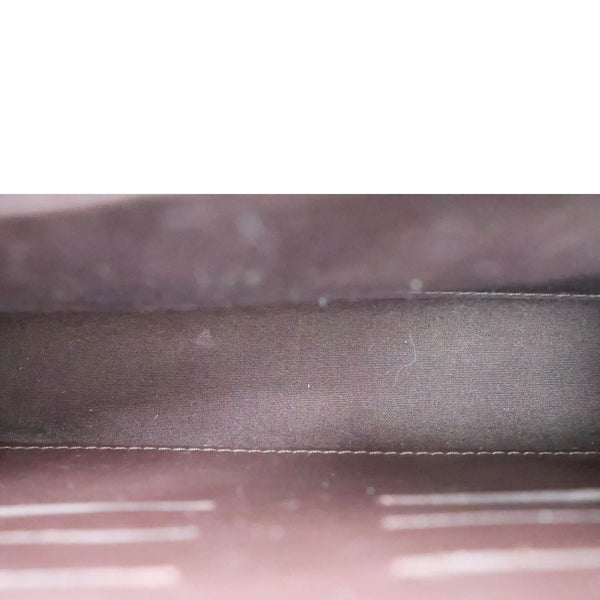 LOUIS VUITTON Ana Monogram Vernis Clutch Crossbody Bag Amarante