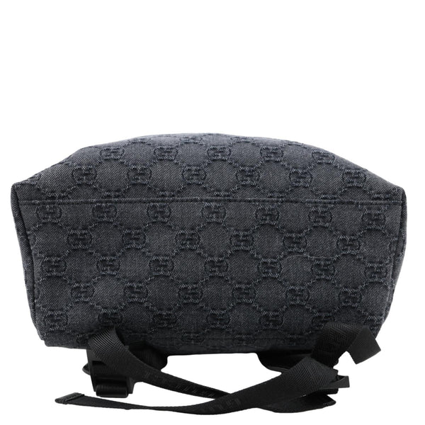 GUCCI Children's GG Denim Backpack Dark Grey 782708