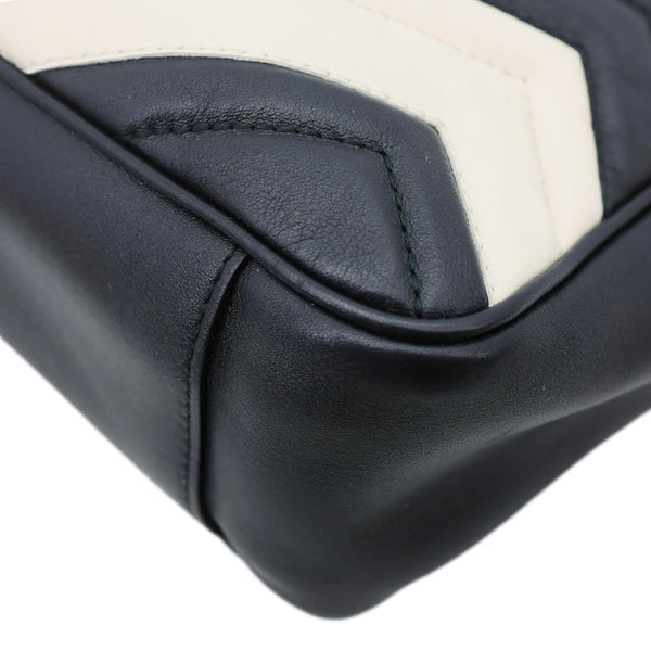 GUCCI GG Marmont Quilted Leather Chain Tote Bag Black 443501