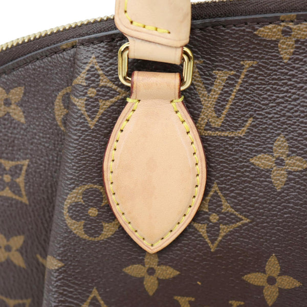 LOUIS VUITTON Rivoli PM Monogram Canvas Satchel Bag Brown
