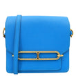 HERMES Roulis Sac Evercolor Mini Pebbled Calfskin Leather Shoulder Bag Blue