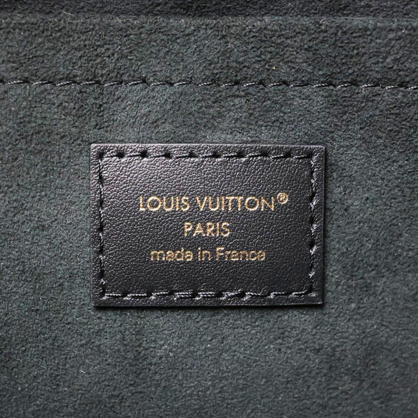 LOUIS VUITTON The Drop GM Monogram Canvas Hobo Bag Brown