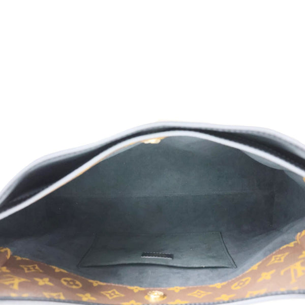 LOUIS VUITTON The Drop GM Monogram Canvas Hobo Bag Brown