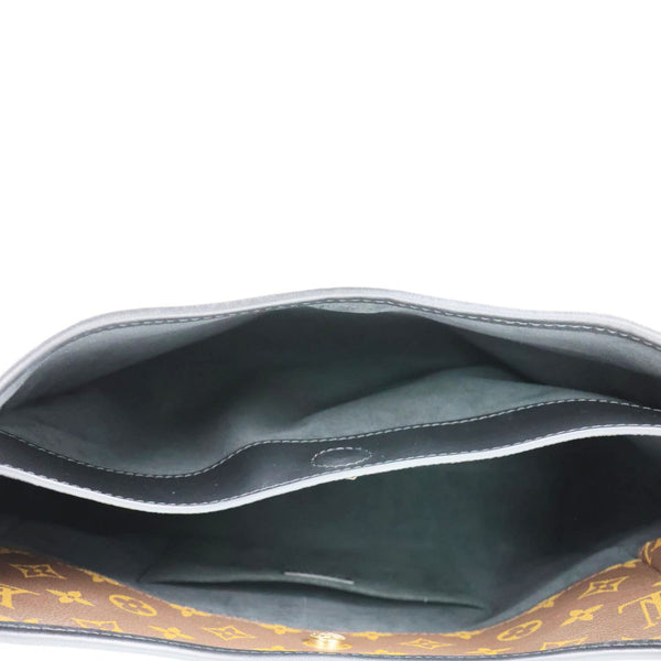 LOUIS VUITTON The Drop GM Monogram Canvas Hobo Bag Brown