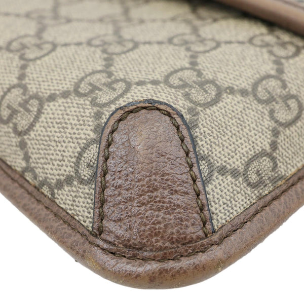 GUCCI Neo Vintage GG Supreme Canvas Waist Bag Beige 493930