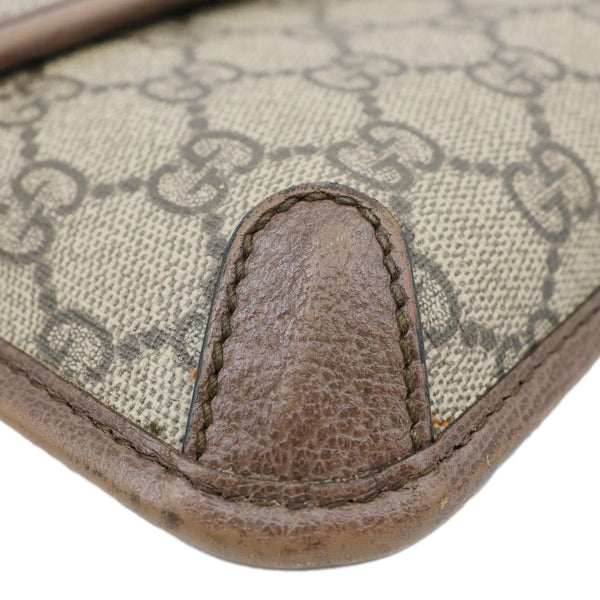 GUCCI Neo Vintage GG Supreme Canvas Waist Bag Beige 493930