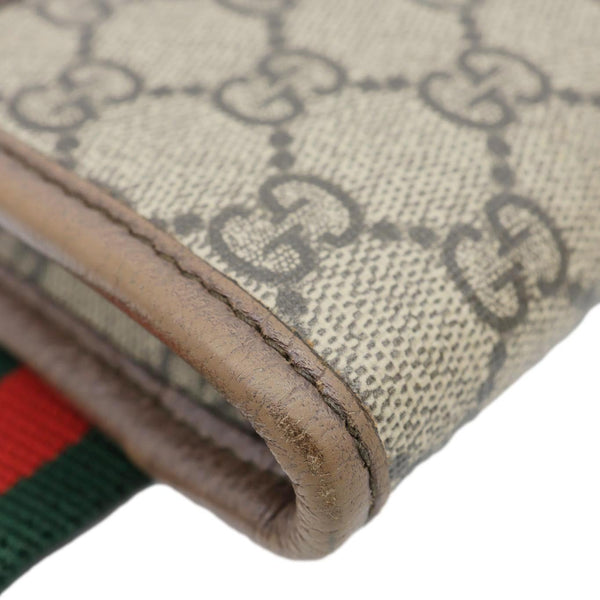 GUCCI Neo Vintage GG Supreme Canvas Waist Bag Beige 493930