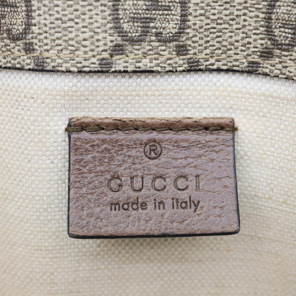 GUCCI Neo Vintage GG Supreme Canvas Waist Bag Beige 493930