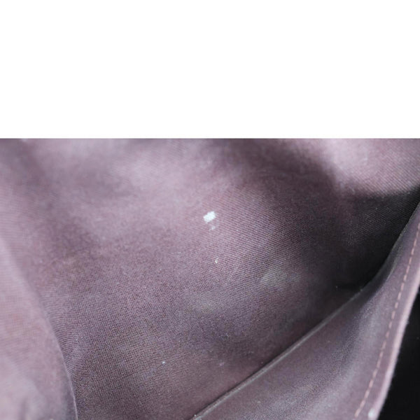 LOUIS VUITTON Rivoli PM Monogram Canvas Satchel Bag Brown