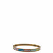 Hermes Printed Narrow Bangle Bracelet