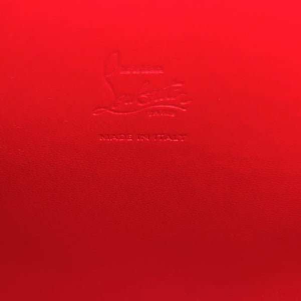 CHRISTIAN LOUBOUTIN Cabata Spike Leather Tote Bag Beige