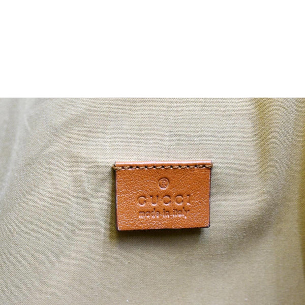 GUCCI Rajah Large Leather Tote Shoulder Bag Sand 537219