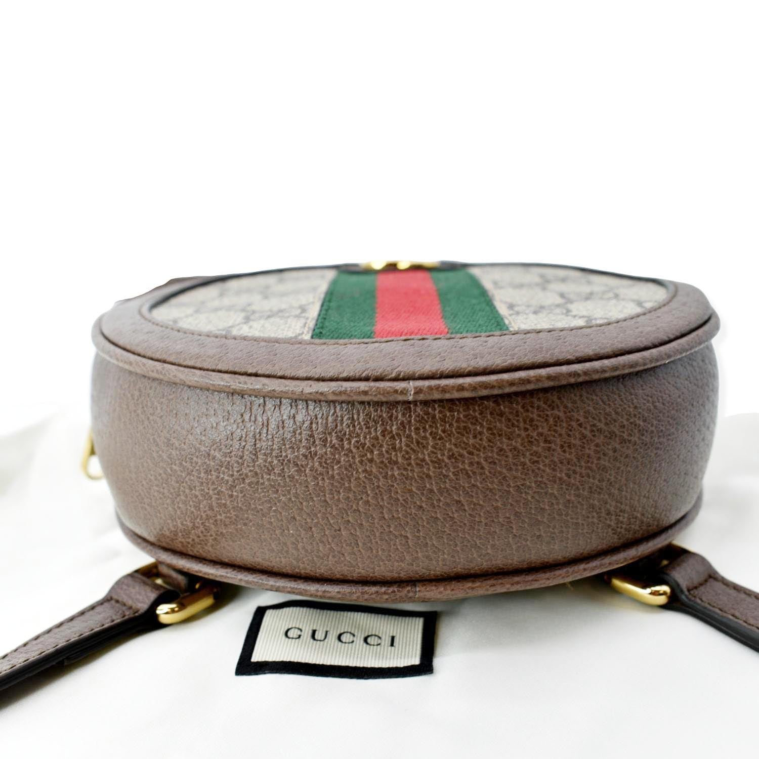 gucci mini backpack nordstrom GUCCI Ophidia GG Mini Supreme Backpack Bag Beige 598661