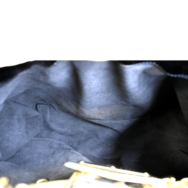 LOUIS VUITTON Polly Leopard Monogram Hobo Bag Brown