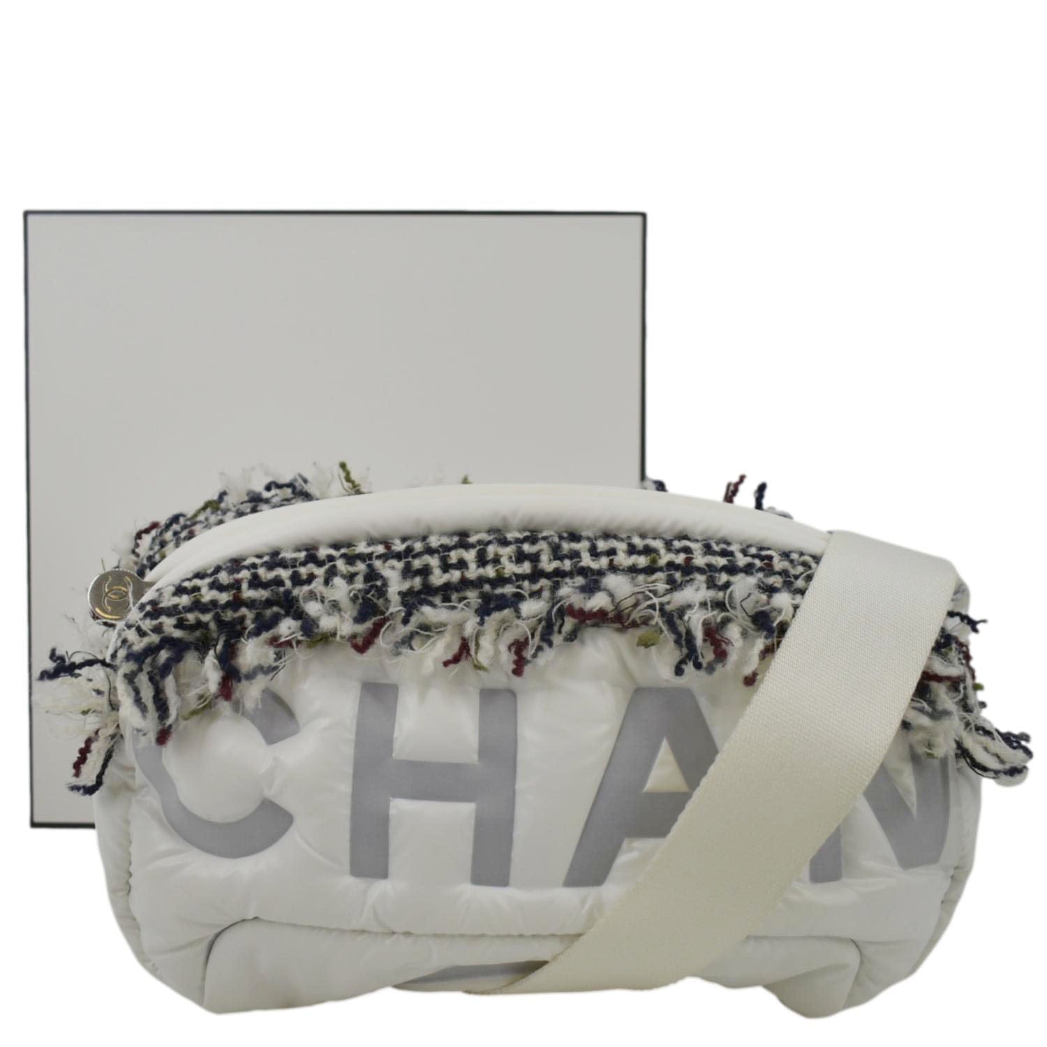 Chanel Black Tweed Coco Neige Logo Backpack Bag – Boutique Patina