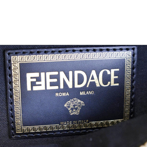 Fendi X Versace FF Baroque Nylon Belt Bag Gold - Stamp