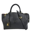 LOUIS VUITTON Petit Palais Monogram Empreinte Leather Shoulder Bag Black
