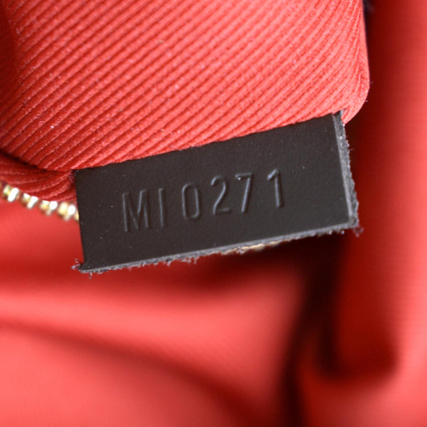 LOUIS VUITTON Graceful MM Damier Ebene Shoulder Bag Brown