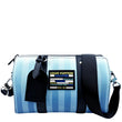 LOUIS VUITTON City Keepall Damier Stripes Shoulder Bag Gradient Blue