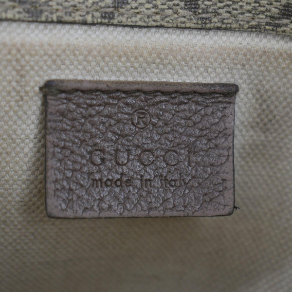GUCCI Neo Vintage GG Monogram Canvas Belt Bag Beige 493930