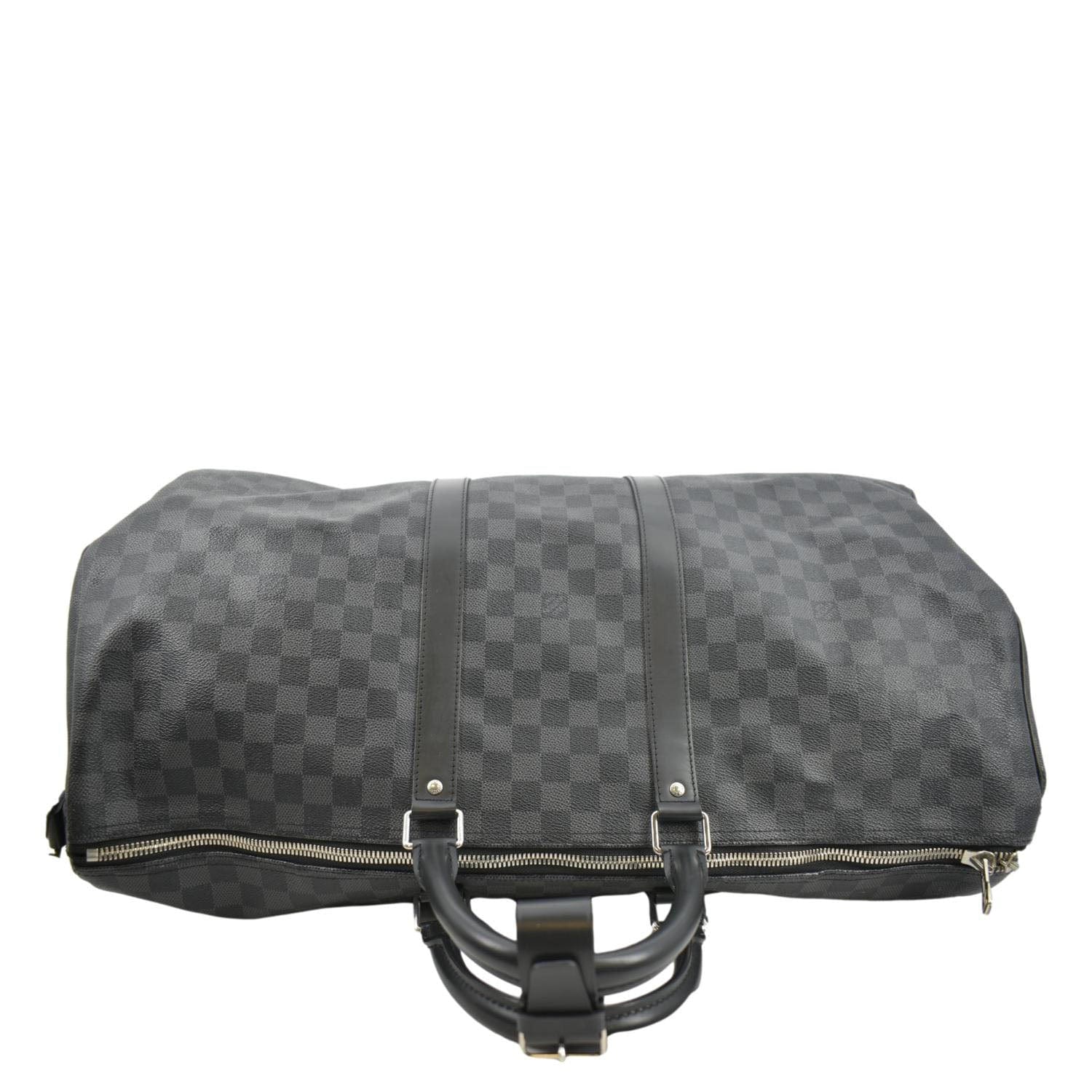Louis Vuitton Damier Graphite Keepall Bandouliere 55 Bag